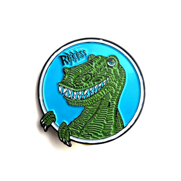 Recess Dinosaur Enamel Pin
